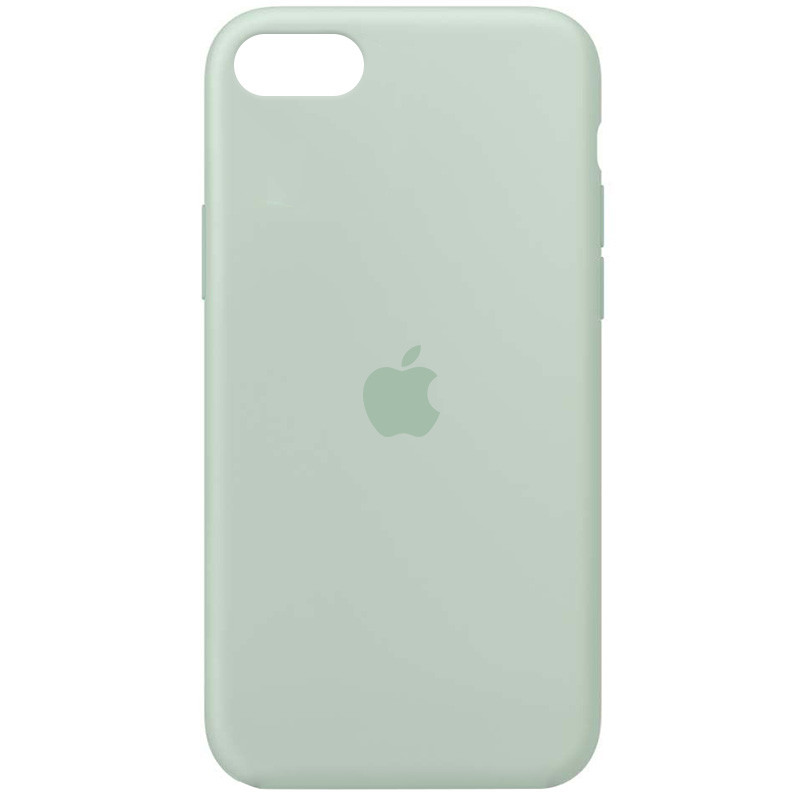 Чехол Silicone Case Full Protective (AA) для Apple iPhone SE (2020) (Бирюзовый / Beryl)