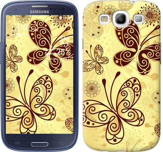 

Чехол Красивые бабочки для Samsung Galaxy S3 i9300 629512