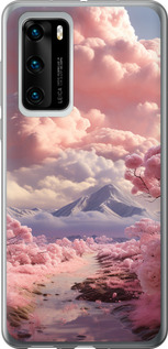 

Чехол Розовые облака для Huawei P40 1645164