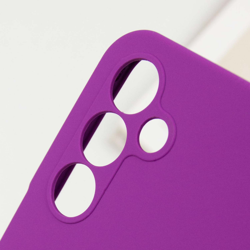 Замовити Чохол Silicone Cover Lakshmi Full Camera (AA) на Samsung Galaxy A16 4G/5G (Фіолетовий / Purple) на vchehle.ua