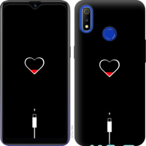 Чехол Подзарядка сердца для Realme 3