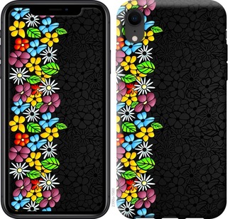 

Чохол квітковий орнамент на iPhone XR 673470