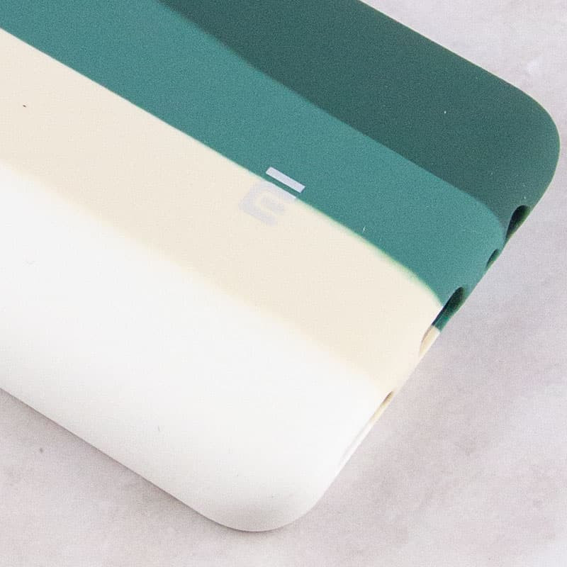 

Чохол Silicone Cover Full Rainbow для Xiaomi Redmi Note 11 (Global) (Білий / Зелений) 1482426