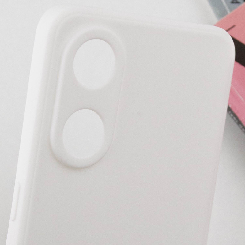 Замовити Силіконовий чохол Candy Full Camera на Oppo Reno 8 T 4G (Білий / White) на vchehle.ua