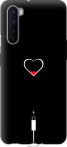 Чехол Подзарядка сердца для OnePlus Nord