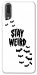 Чехол Stay Weird для Huawei P20