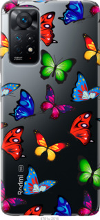 

Чехол Красочные мотыльки для Xiaomi Redmi Note 11 (Global) 1368141