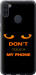 Чехол Don't touch the phone для Samsung Galaxy M11 M115F