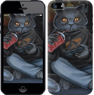 

Чехол gamer cat для iPhone 5S 359554