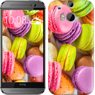 

Чехол Макаруны для HTC One M8 628943