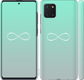 

Чехол Знак бесконечности для Samsung Galaxy Note 10 Lite 902477