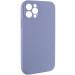 Фото Чехол Silicone Case Full Camera Protective (AA) NO LOGO для Apple iPhone 12 Pro (6.1") (Серый / Lavender Gray) на vchehle.ua