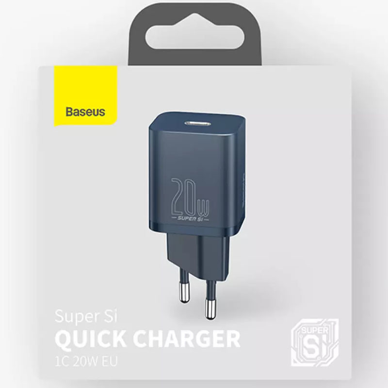 Фото СЗУ Baseus Super Si Quick Charger 1C 20W (CCSUP-B) (Синий) в магазине vchehle.ua