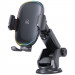 Автодержатель с БЗУ Usams US-CD187 15W with Colorful Light