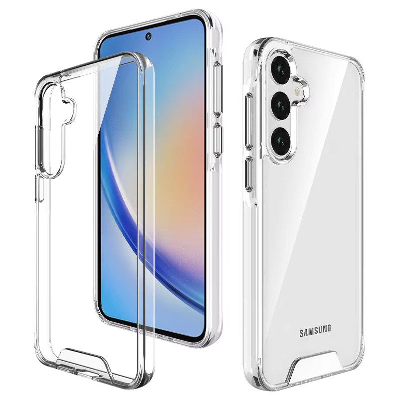 Фото Чохол TPU Space Case transparent на Samsung Galaxy A36 5G / A56 5G (Прозорий) на vchehle.ua