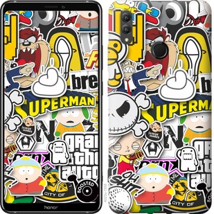

Чохол Popular logos на Huawei Honor Note 10 667561