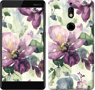 

Чехол Цветы акварелью для Nokia 7 632004