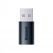 Фото Переходник Baseus Ingenuity Series Mini USB 3.1 to Type-C (ZJJQ000101) (Blue) на vchehle.ua