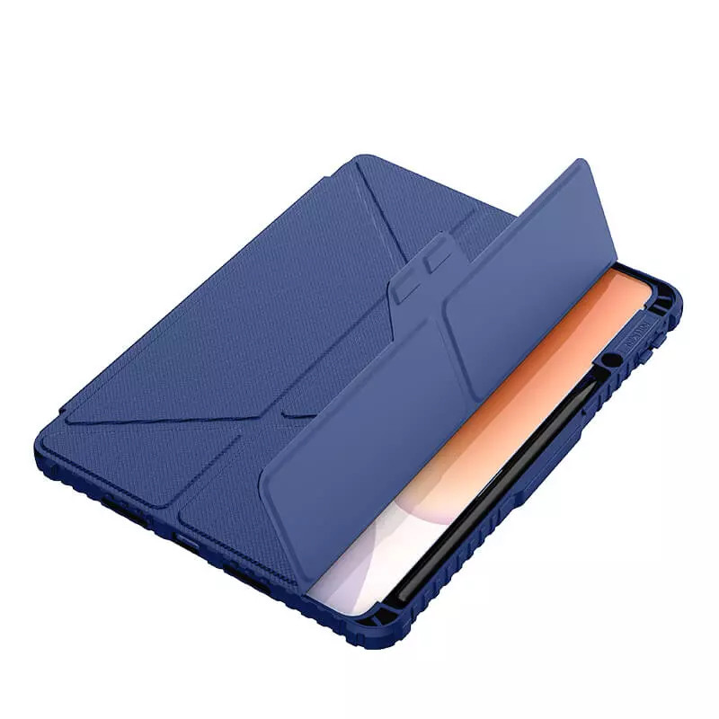 Купить Чехол-книжка Nillkin Bumper Pro Multi-angle для Xiaomi Pad 7 / Pad 7 Pro (11.2") (Sapphire blue) на vchehle.ua