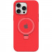 Чехол Silicone Case Full Protective with Ring для Apple iPhone 13 Pro (6.1") (Red)