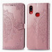 Кожаный чехол-книжка Art Case с визитницей для Samsung Galaxy A10s (Розовый) в магазине vchehle.ua