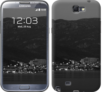 

Чехол Ночь на берегу для Samsung Galaxy Note 2 N7100 439415