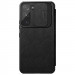 Фото Шкіряний чохол-книжк Nillkin Qin Pro Camshield на Samsung Galaxy S23 (Чорний) на vchehle.ua