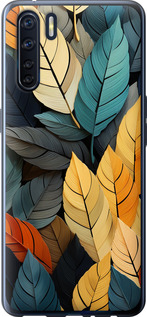

Чехол Кольорове листя для Oppo A91 1629711