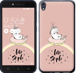 

Чохол Єдинорожки в пончике на Asus ZENFONE Live ZB501KL 719633