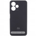 Чехол Silicone Cover Lakshmi Full Camera (AA) with logo для Xiaomi Redmi Note 13 4G (Черный / Black)