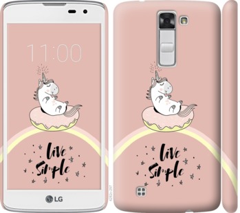 

Чехол Единорожка в пончике для LG K8 K350E 719360