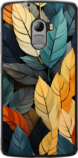 

Чохол Кольорове листя на Lenovo A7010 1629863