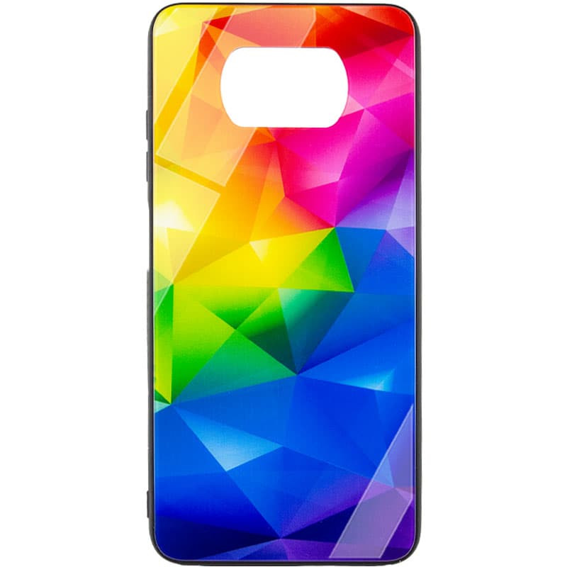 TPU+Glass чохол Diversity на Xiaomi Poco X3 NFC / Poco X3 Pro (Rainbow)