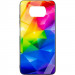 TPU+Glass чохол Diversity на Xiaomi Poco X3 NFC / Poco X3 Pro (Rainbow)