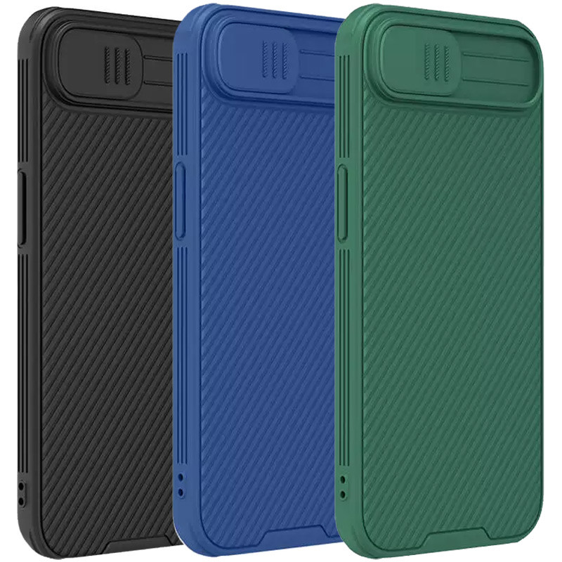 Карбоновая накладка Nillkin CamShield Pro для Apple iPhone 16e (6.1")