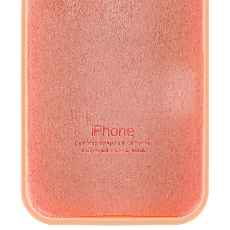 Чохол Silicone Case Full Camera Protective (AA) на Apple iPhone 16e (6.1") (Помаранчевий / Cantaloupe) в магазині vchehle.ua