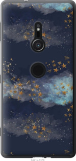 

Чехол Ночь золотые звезды для Sony Xperia XZ2 H8266 1406101