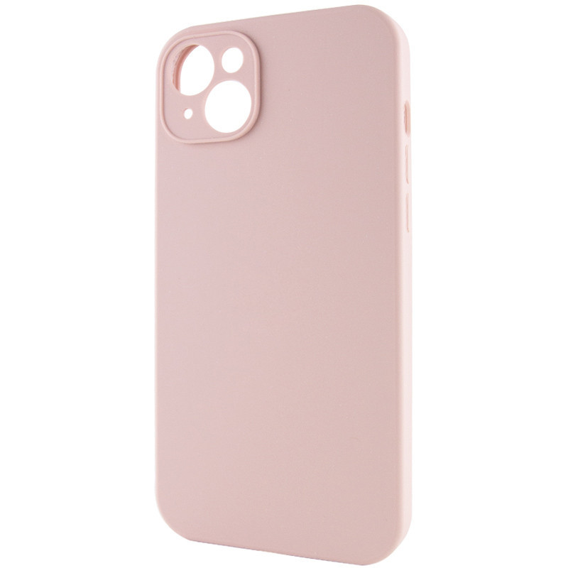 Фото Чохол Silicone Case Full Camera Protective (AA) NO LOGO на Apple iPhone 14 (6.1") (Рожевий / Pink Sand) в маназині vchehle.ua