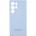 Чохол Silicone Cover Lakshmi Full Camera (AAA) with Logo на Samsung Galaxy S24 Ultra (Блакитний / Sweet Blue)