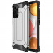Бронированный противоударный TPU+PC чехол Immortal для Samsung Galaxy A52 4G / A52 5G / A52s (Серебряный)