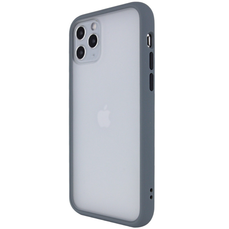 

TPU+PC чохол LikGus Maxshield на iPhone 11 Pro Max (Сірий) 775770