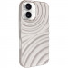 Чохол TPU MonoWave на Apple iPhone 16 (6.1") (Light Gray)