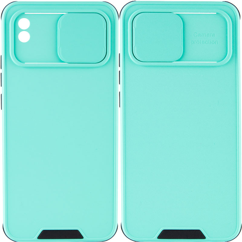 

TPU+PC чохол Lens series на Xiaomi Redmi 9A (М'ятний) 1213067