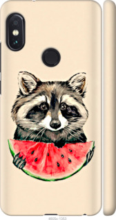

Чехол Енотик с арбузом для Xiaomi Redmi Note 5 Pro 1358816