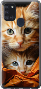 Чехол Котики 2 для Samsung Galaxy A21s A217F