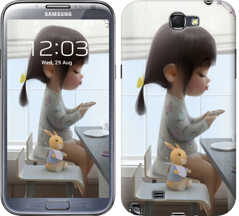 

Чохол Мила дівчинка з зайчиком на Samsung Galaxy Note 2 N7100 636436
