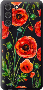 

Чехол Нарисованные маки для Samsung Galaxy S21 FE 1633875