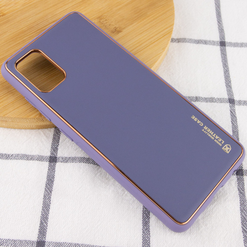 Фото Шкіряний чохол Xshield на Xiaomi Redmi 10 (Сірий / Lavender Gray) на vchehle.ua