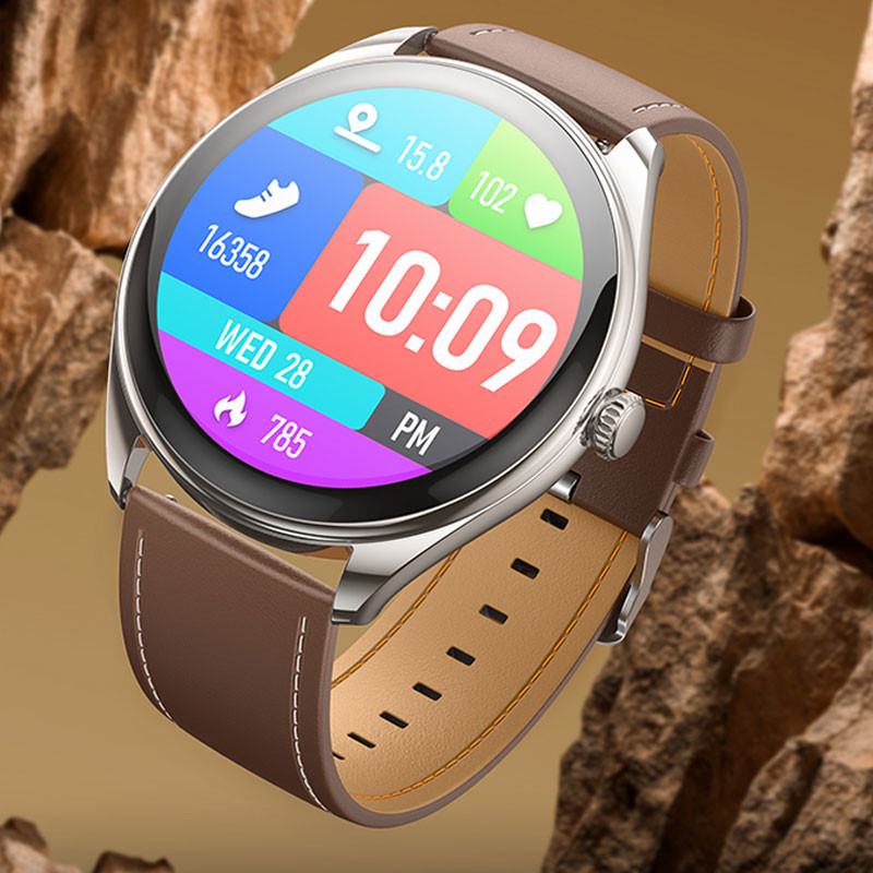 Смарт-часы Hoco Smart Watch Y22 Amoled Smart sports watch (call version) (Silver) в магазине vchehle.ua