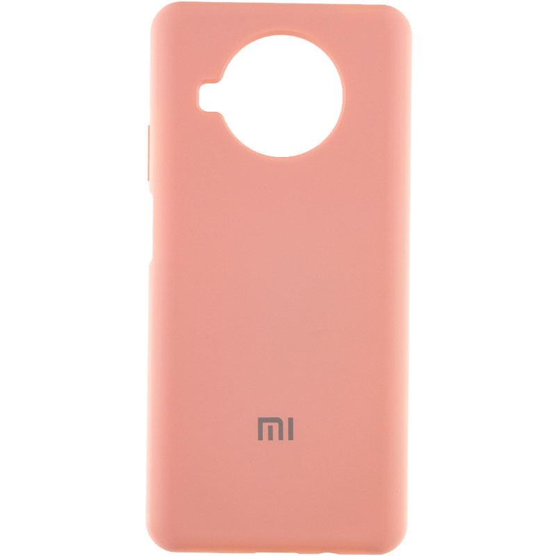 Чохол Silicone Cover Full Protective (AA) на Xiaomi Mi 10T Lite / Redmi Note 9 Pro 5G (Рожевий / Pudra)